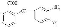 2-(3-氨基-4-氯苯甲酰)苯甲酸